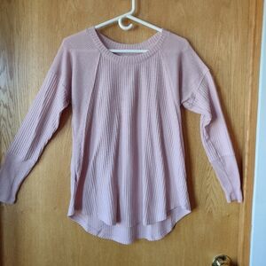 Maurices 24/7 Wayside Waffle Tunic Tee Size S